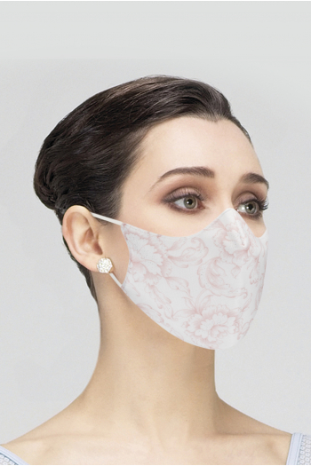 Mask Wear Moi MASK019 printed woman white