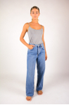 Majestic Filiatures thin straps tank top grey
