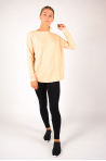 T-shirt col bateau Majestic Filiatures nude