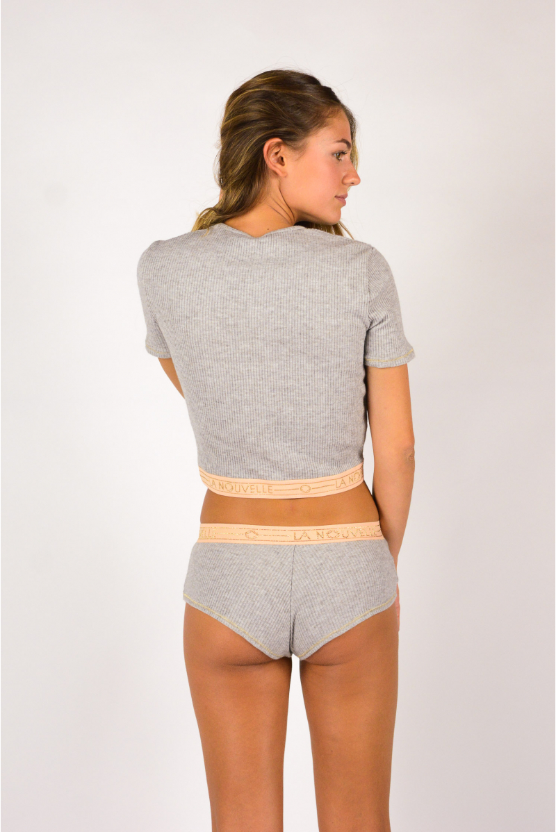 Shorty Judith La Nouvelle grey