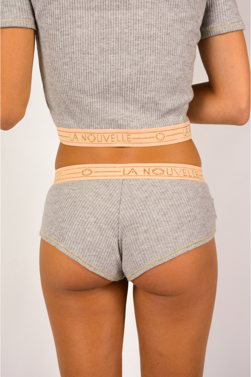 Shorty Judith La Nouvelle grey