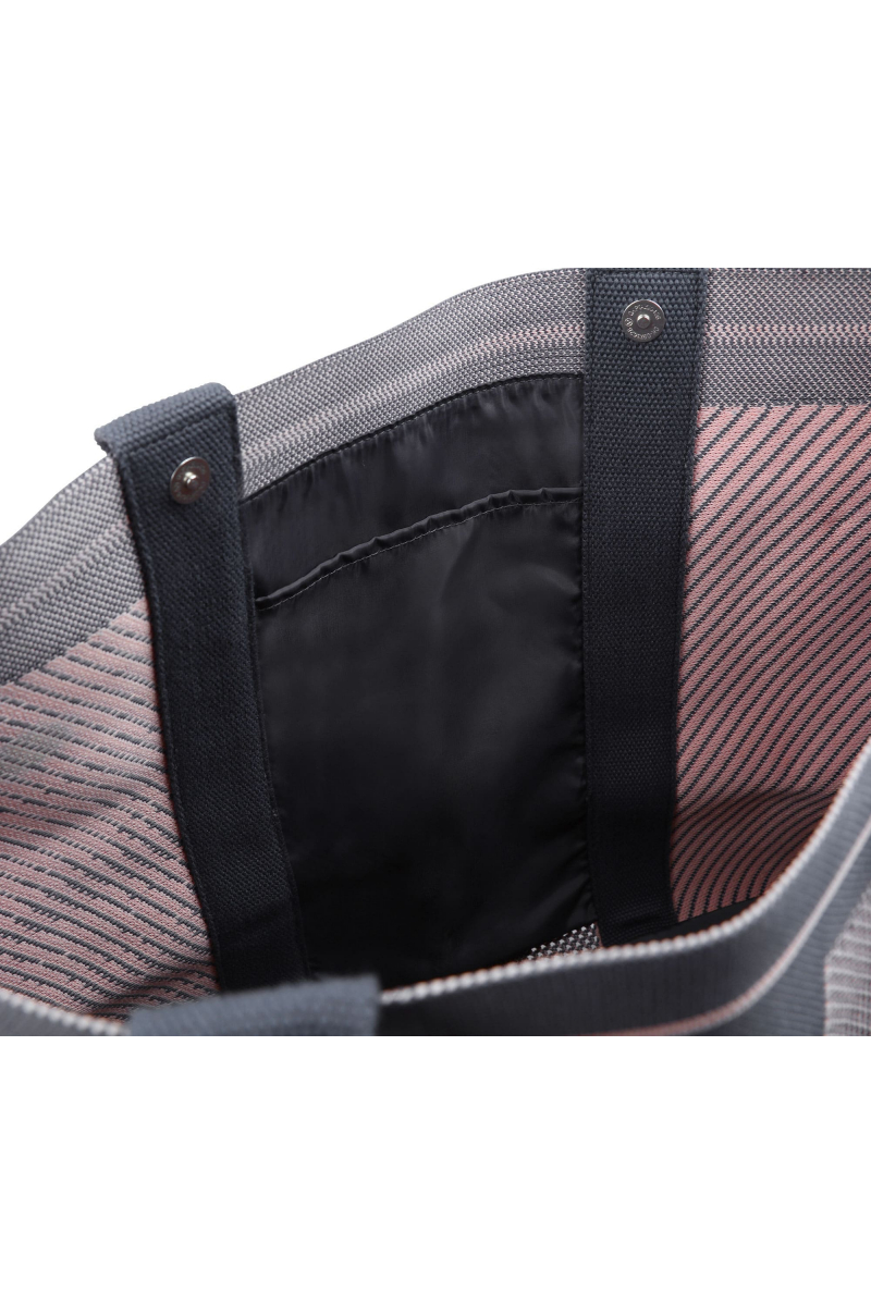 Big Shoulder Bag Repetto B0335TR Smoke Grey
