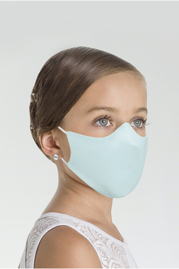 Masque Wear Moi MASK017 en microfibre enfant pacific