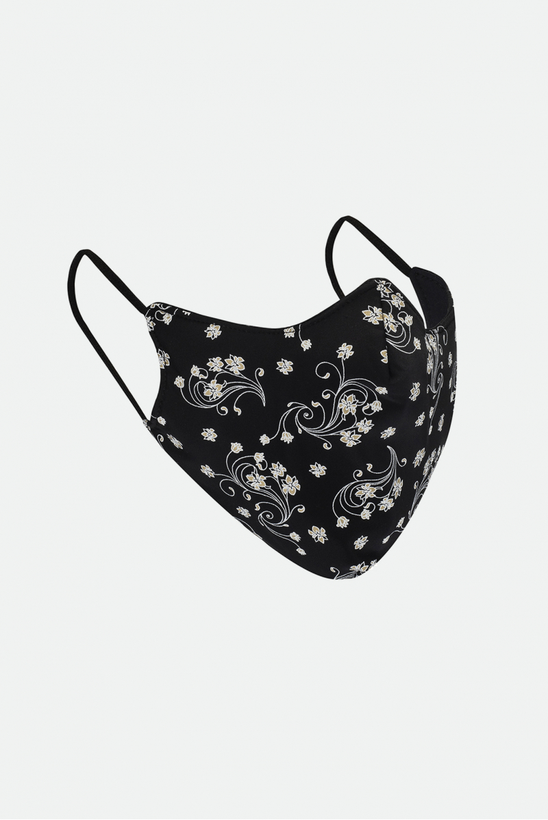 Masque Wear Moi adulte black imprimé