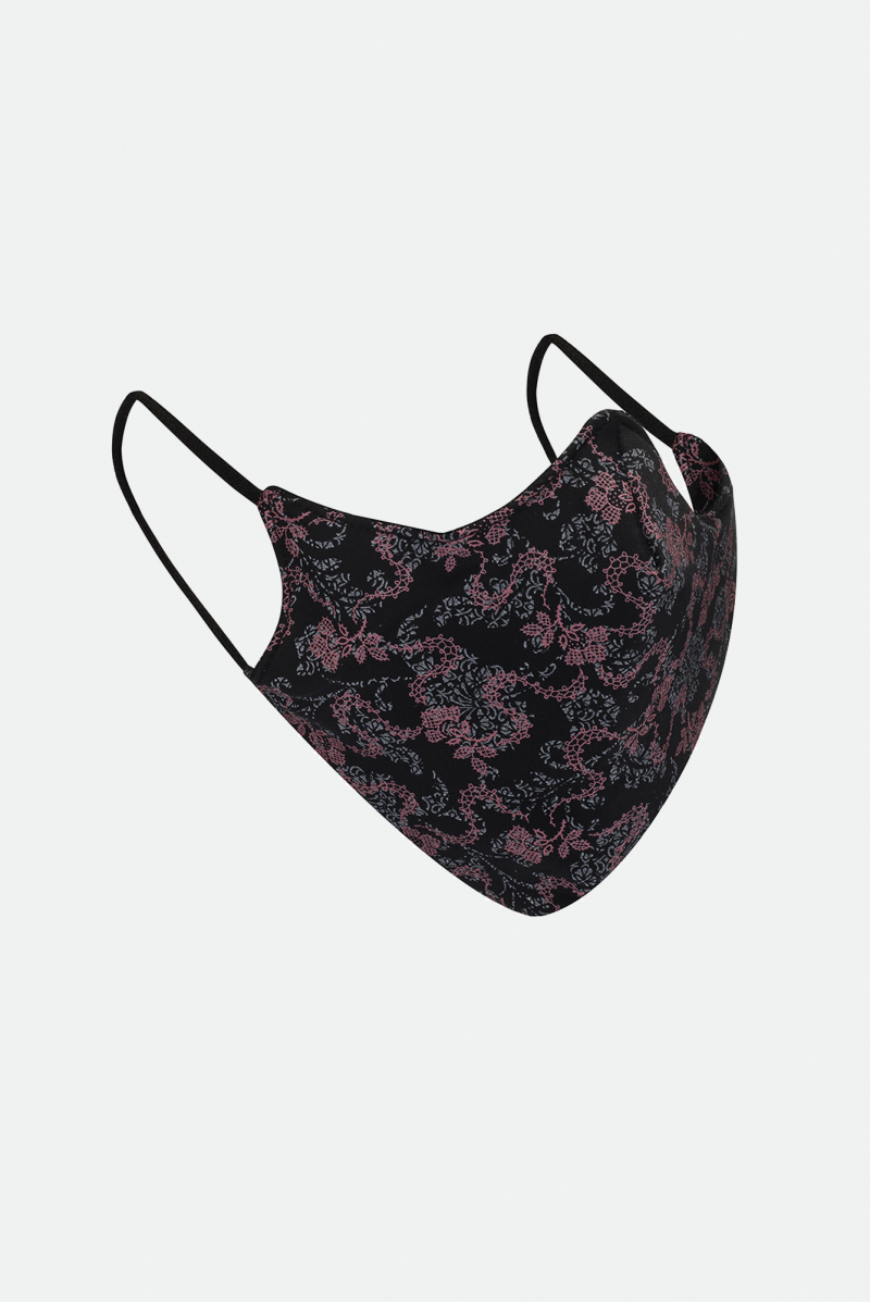 Masque Wear Moi enfant black/toast imprimé