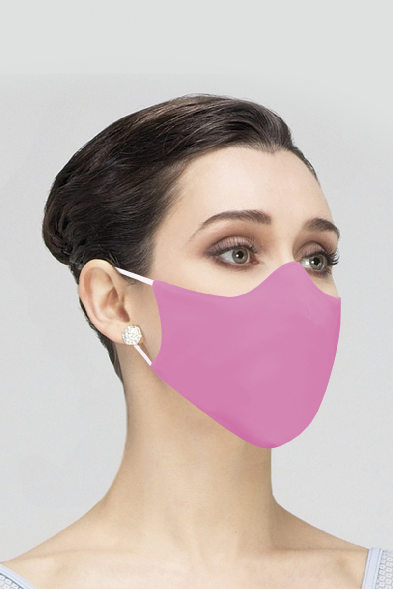 Masque Wear Moi en microfibre adulte rose