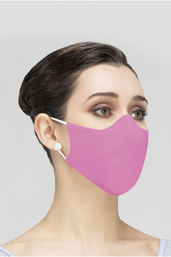 Masque Wear Moi MASK017 en microfibre femme rose