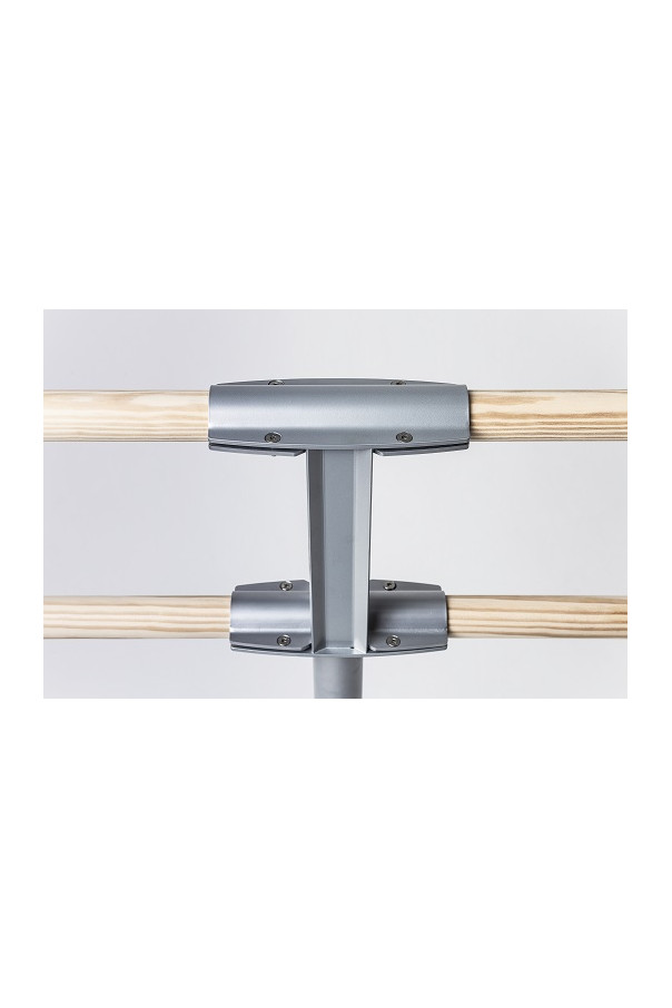 Barre double mobile à roulettes Royale