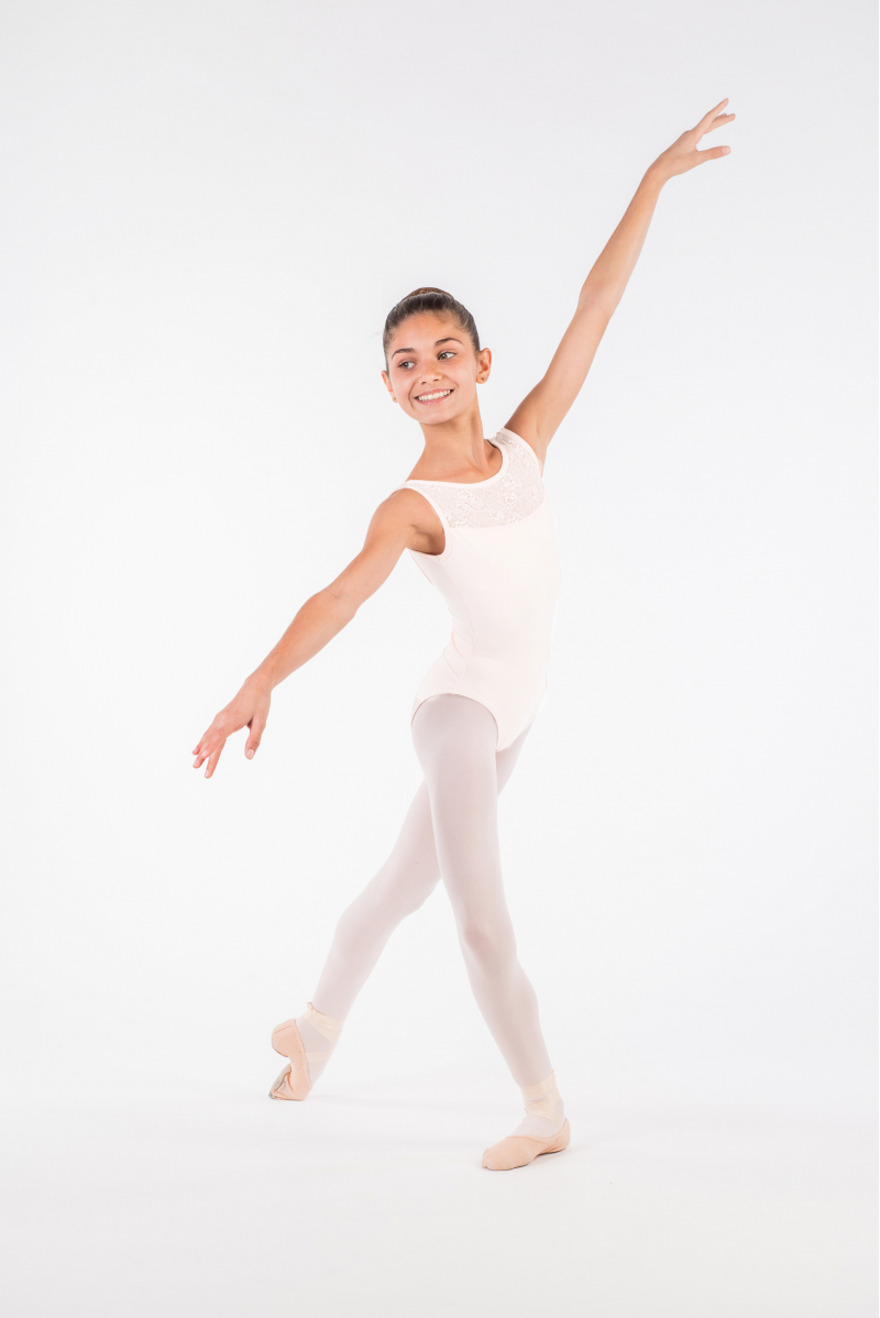 Leotard Ballet Rosa Camila prunus child - Mademoiselle Danse