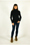 Majestic Filiatures turtleneck T-shirt black