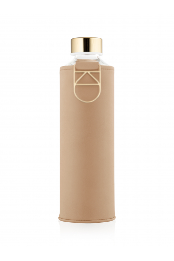 Bottle Mismatch Beige Faux Leather Case