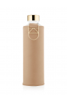Bottle Mismatch Beige Faux Leather Case