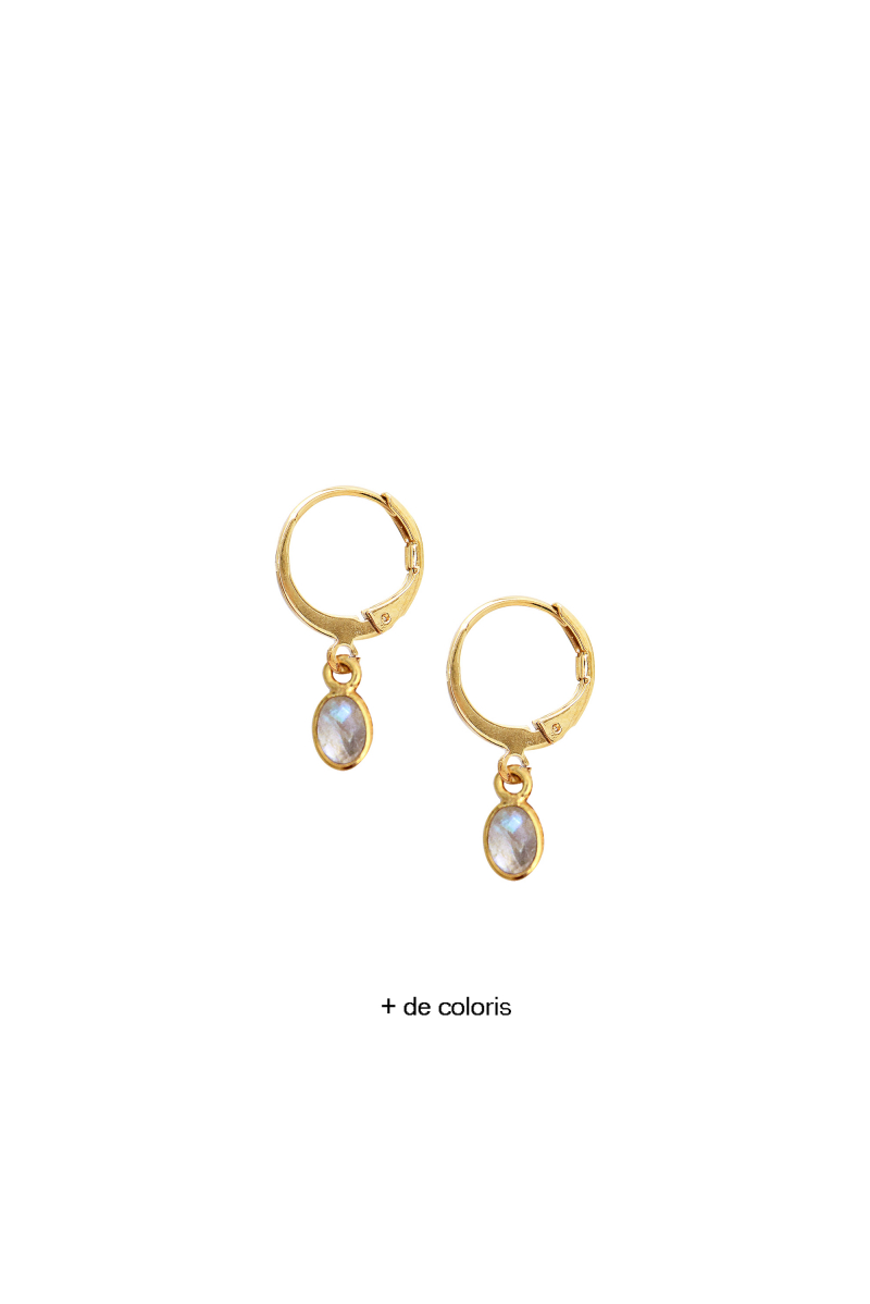 Boucles d'oreilles Gaïa Nilaï