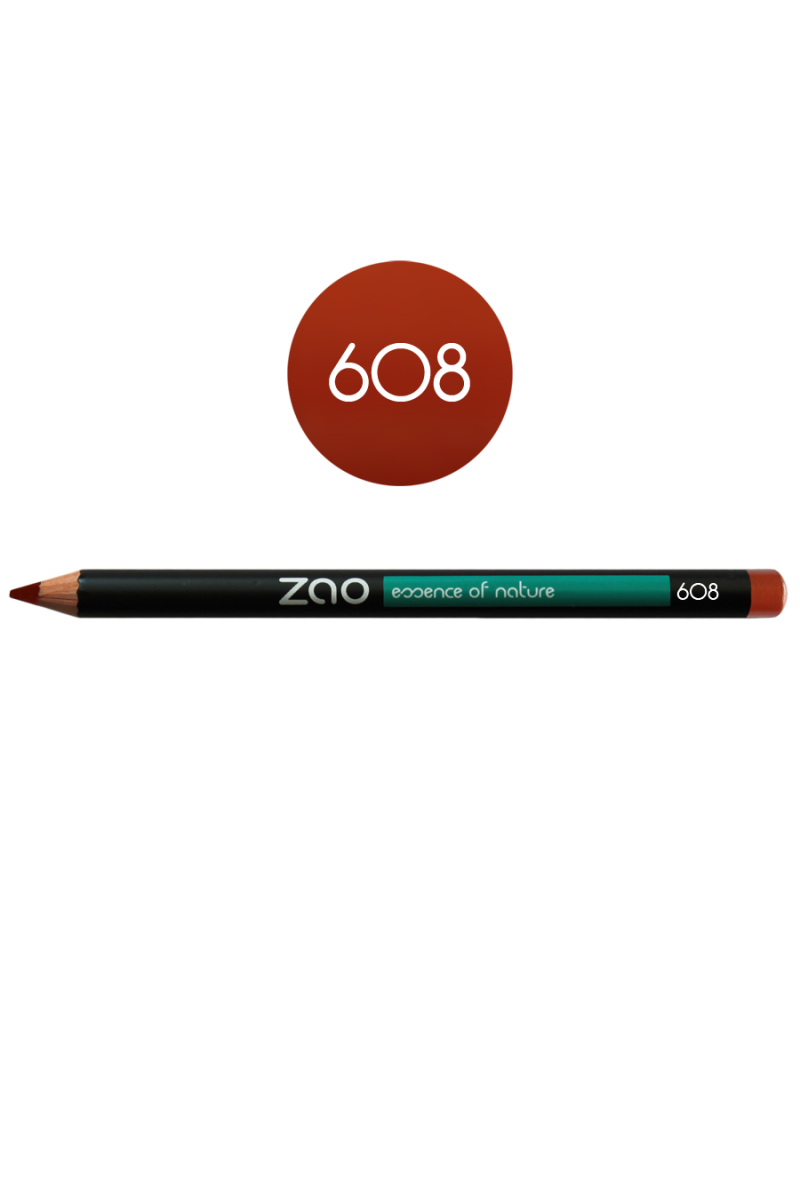 Zao Make Up orange brown eye pencil