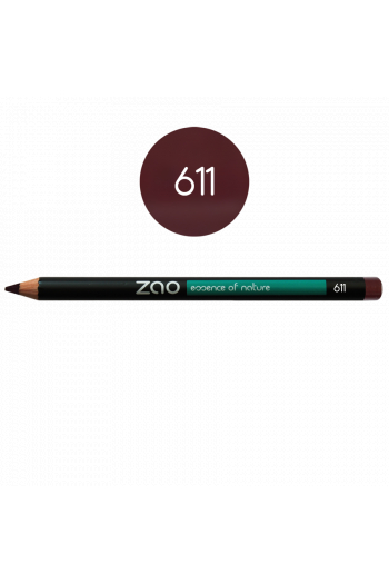 Crayon yeux Zao Make Up pourpre sombre