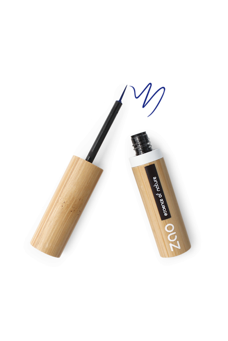 Zao Make Up Brush Eyeliner Blue