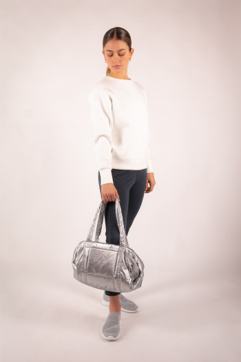 Sac Repetto polochon B0232N argent