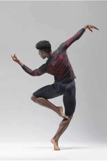 Men's long-sleeved mesh t-shirt Ballet Rosa Alessio