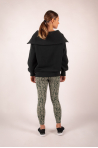 Wayne Sweatshirt Zipped Collar Varley Black