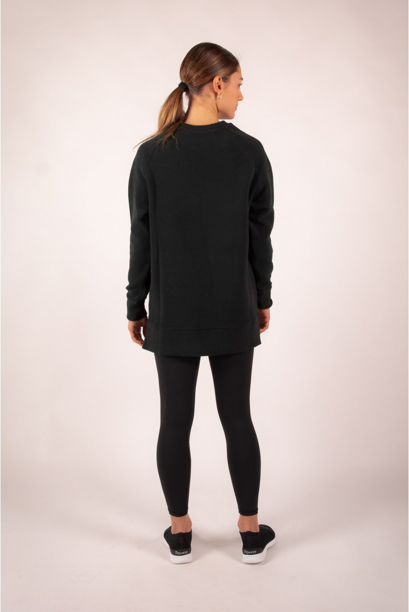 Sweat Manning col rond Varley Black