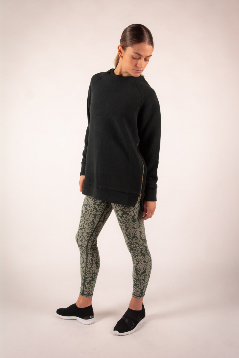 Sweat Manning col rond Varley Black