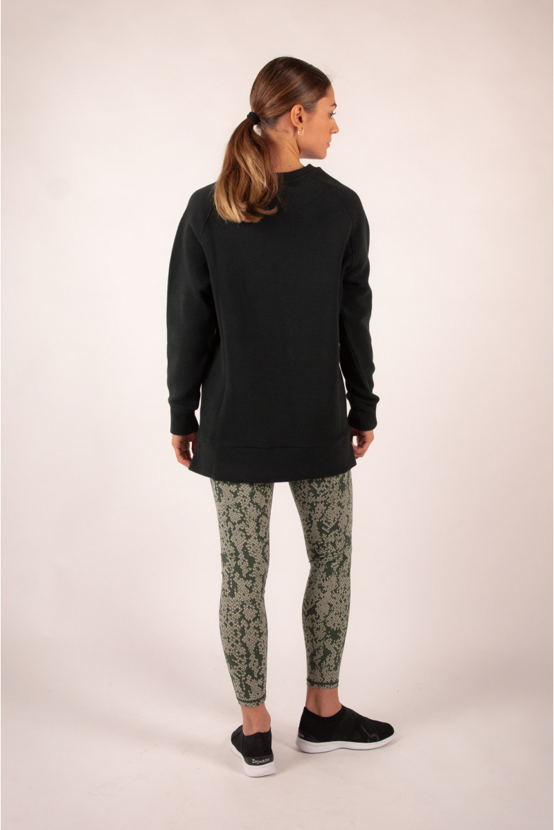 Sweat Manning col rond Varley Black