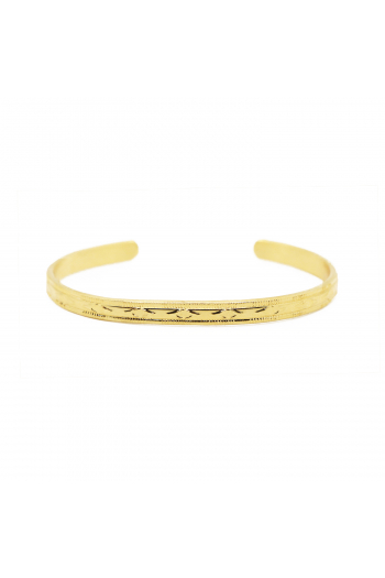 Bangle bracelet Olivia Nilaï rhombus