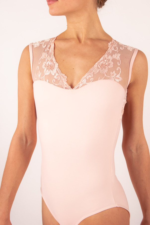 Leotard Ballet Rosa Emmeline powdered