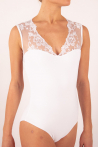 Leotard Ballet Rosa Emmeline white