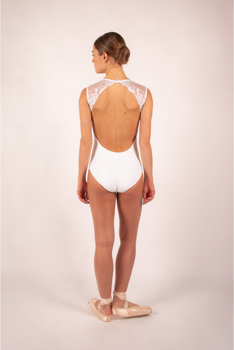 Leotard Ballet Rosa Emmeline white