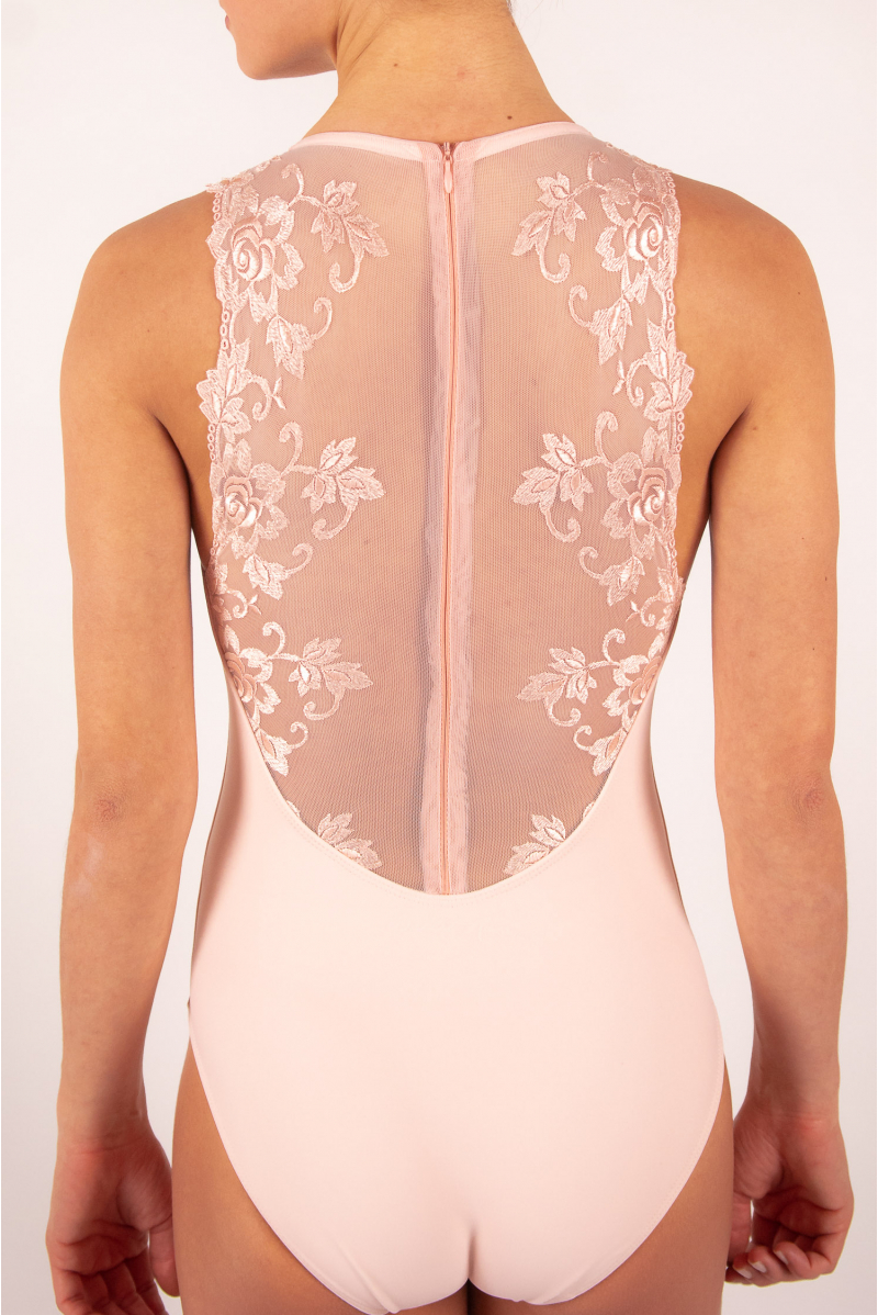 Leotard Ballet Rosa Esther powdered