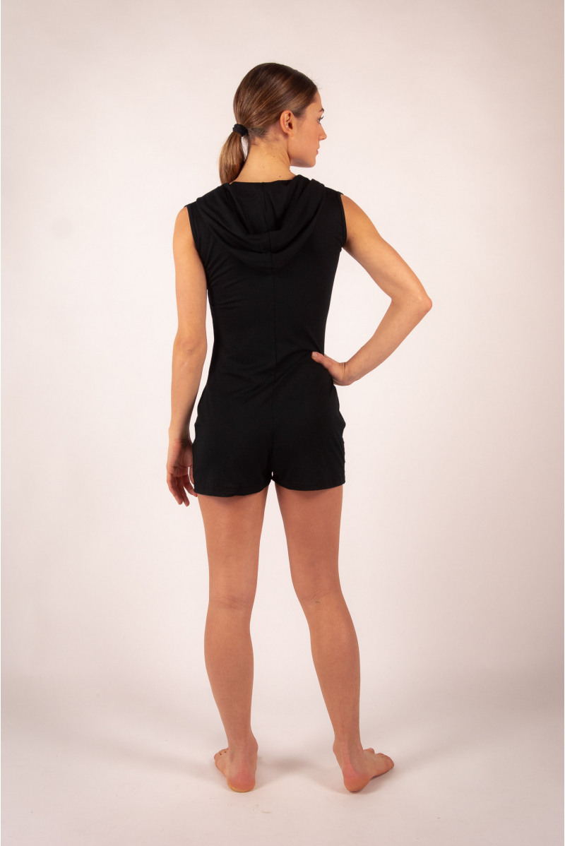 Combishort Ballet Rosa Misao black