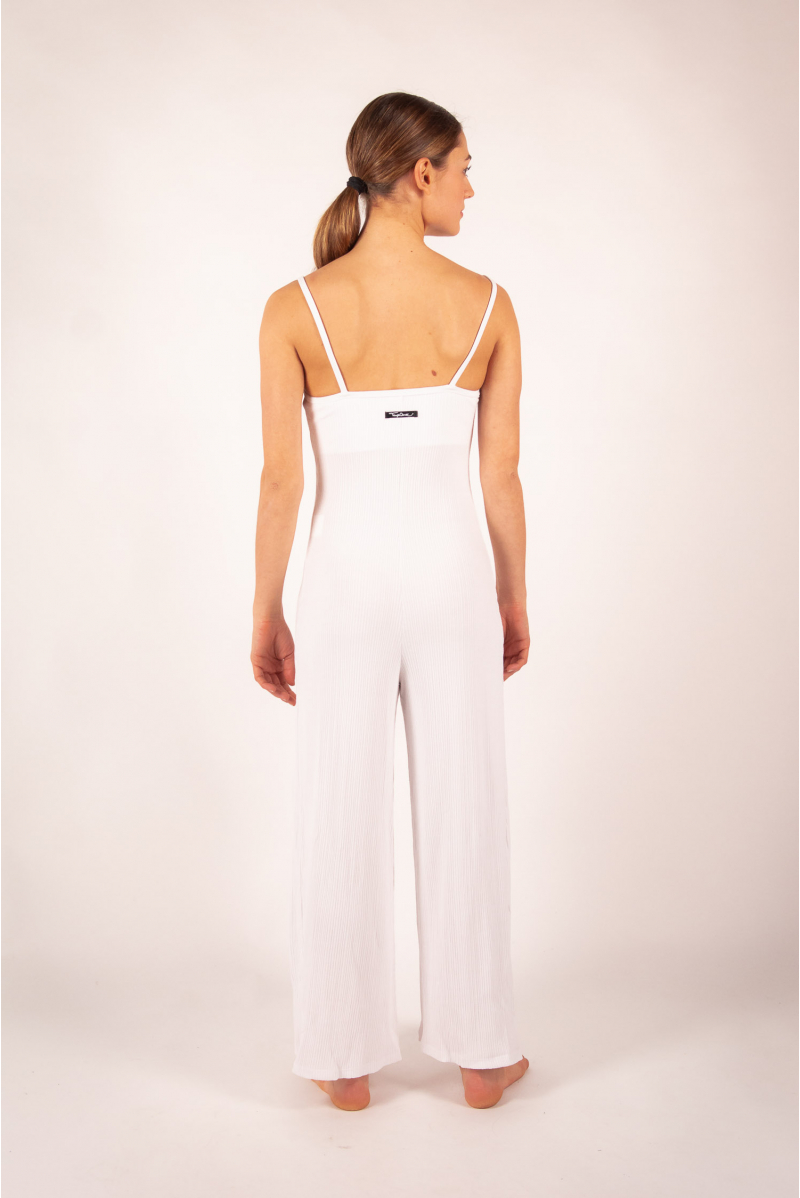 White Rihanna Time Dance Suit