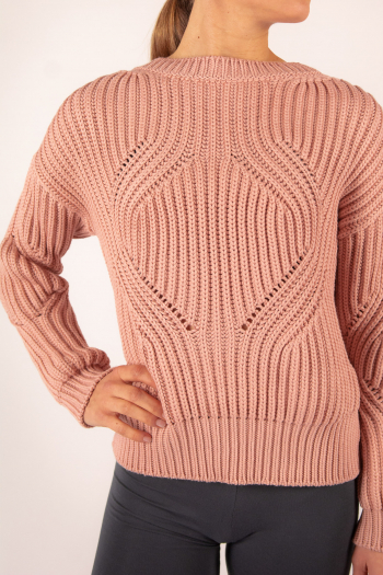 Pull en maille Repetto blush W0671