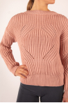 Pull en maille Repetto blush W0671