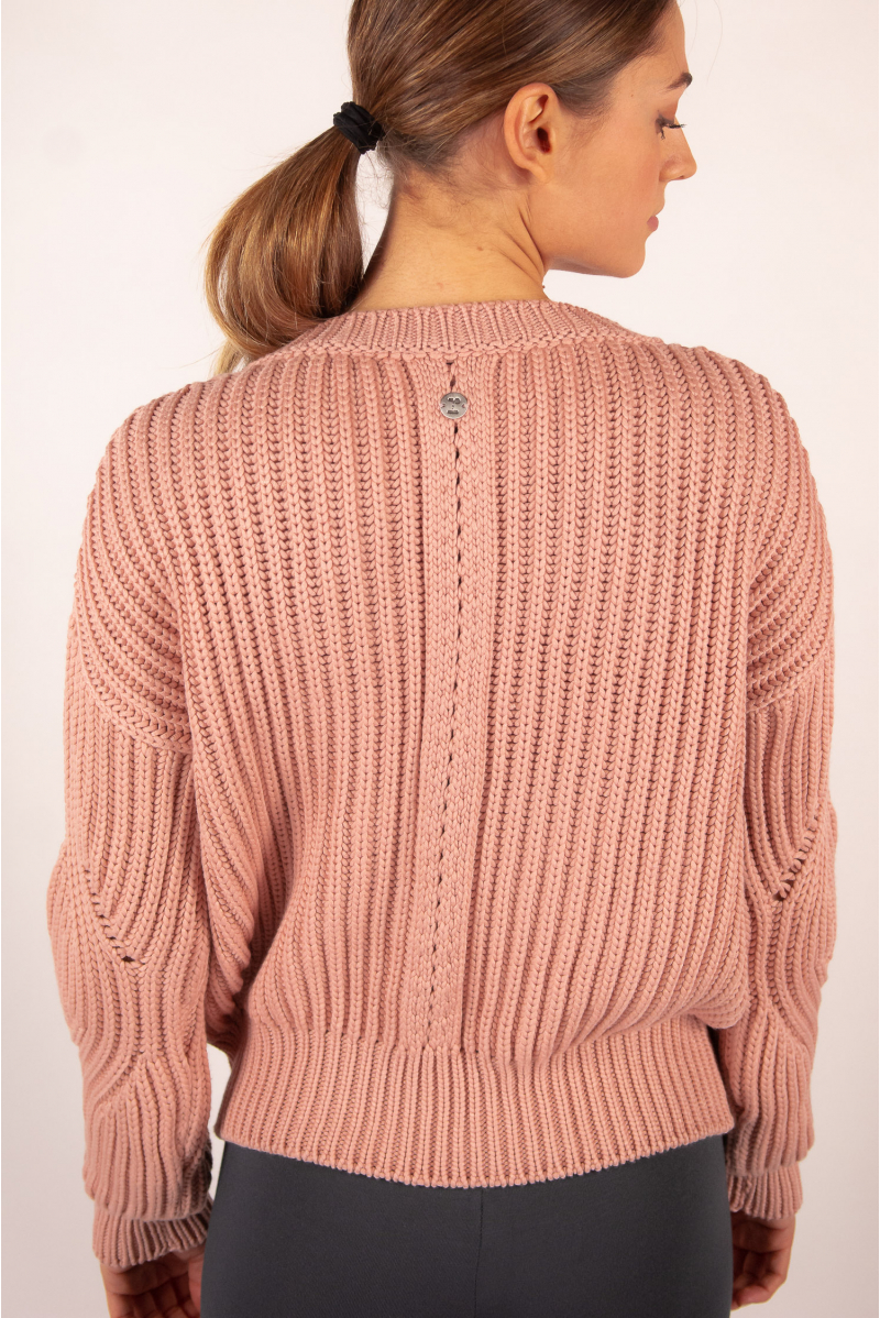 Pull en maille Repetto blush W0671