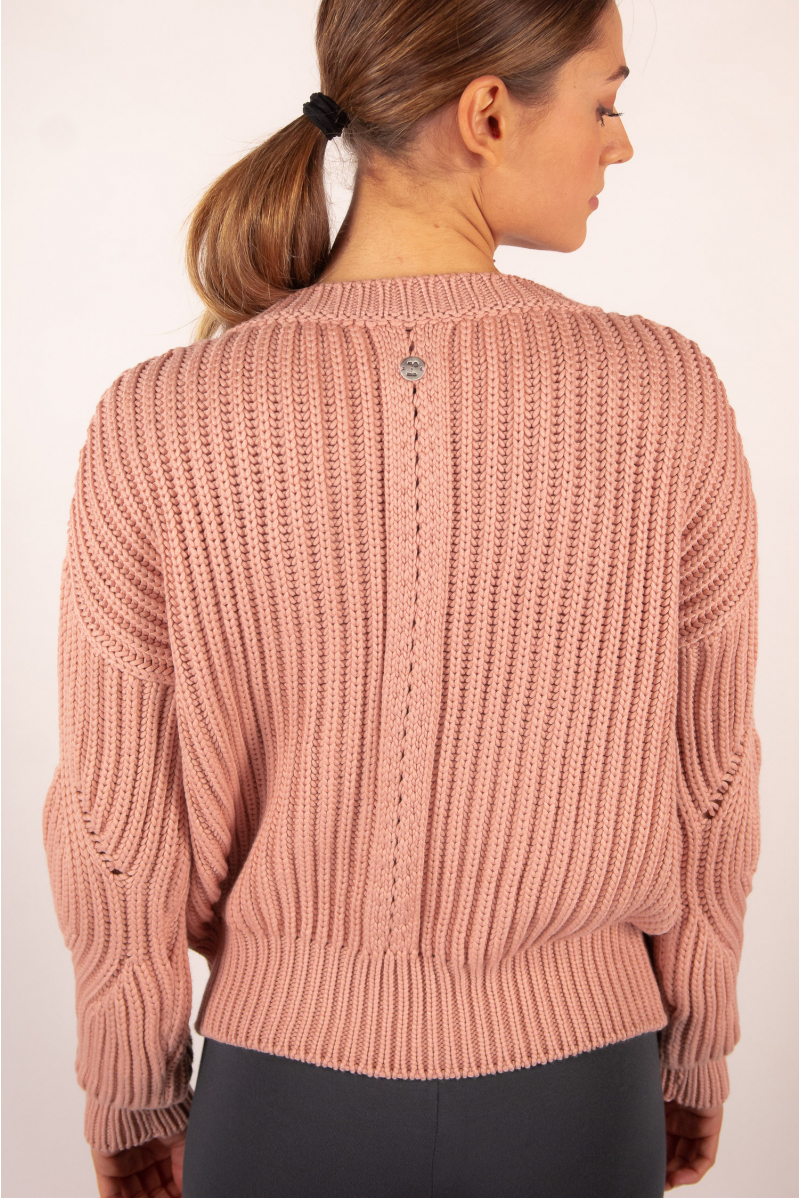 Repetto knit sweater W0671 blush