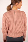 Pull en maille Repetto blush W0671