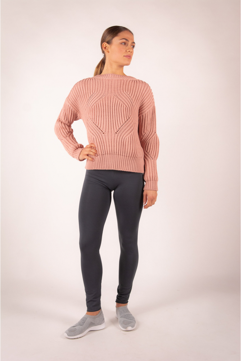 Pull en maille Repetto blush W0671
