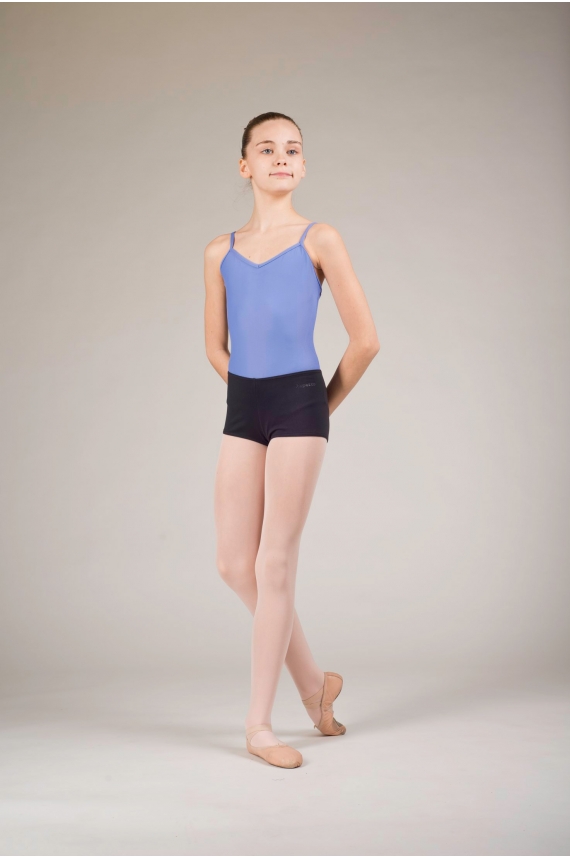 TiaoBug Short Métallique Brillant Enfant Fille Short Danse