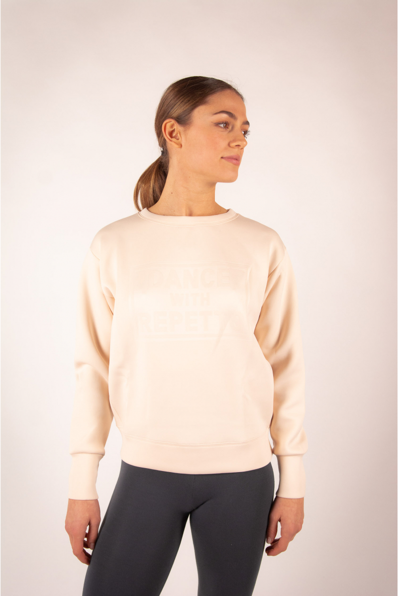 Sweatshirt " Dance with Repetto" Pink S0457N
