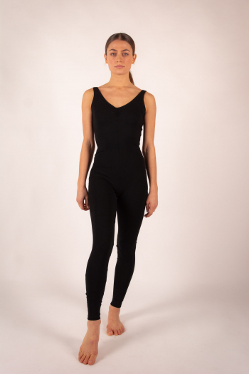 Pack tenue de Danse Jazz Contemporain avec justaucorps et legging noir