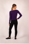 Marion Absolut Cashmere T-shirt eggplant color