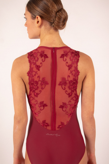 Leotard Ballet Rosa Esther burgundy