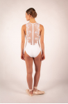 Leotard Ballet Rosa Esther white