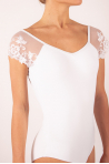 Ballet Rosa leotard for women Josephine white