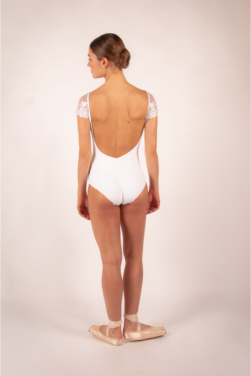 Justaucorps Ballet Rosa Josephine blanc