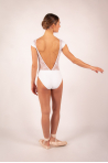 Leotard Ballet Rosa Maeva white