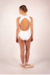 Ballet Rosa Nadège white leotard