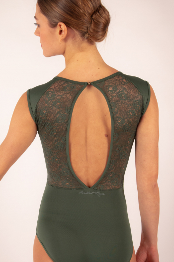 Ballet Rosa olive lace women leotard